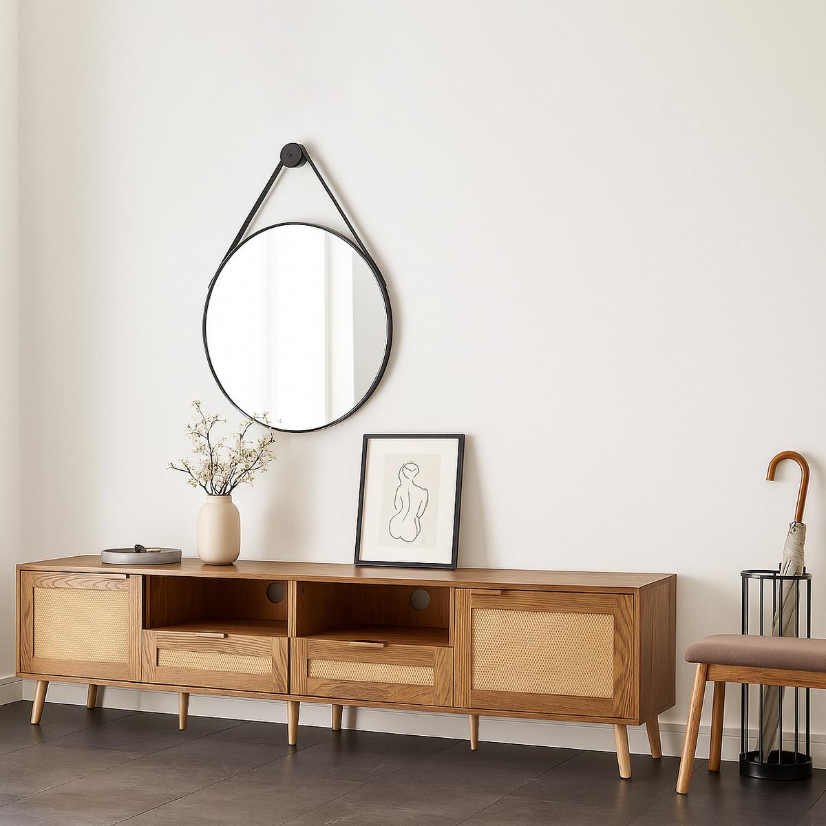 SIDEBOARD 200/37/49 cm - Braun, Holzwerkstoff (37/49/200cm) - Urban Meuble