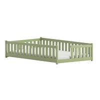 KINDERBETT 120/200 Théa Olive - Grün, Holz (120/200cm) - Petits-meubles