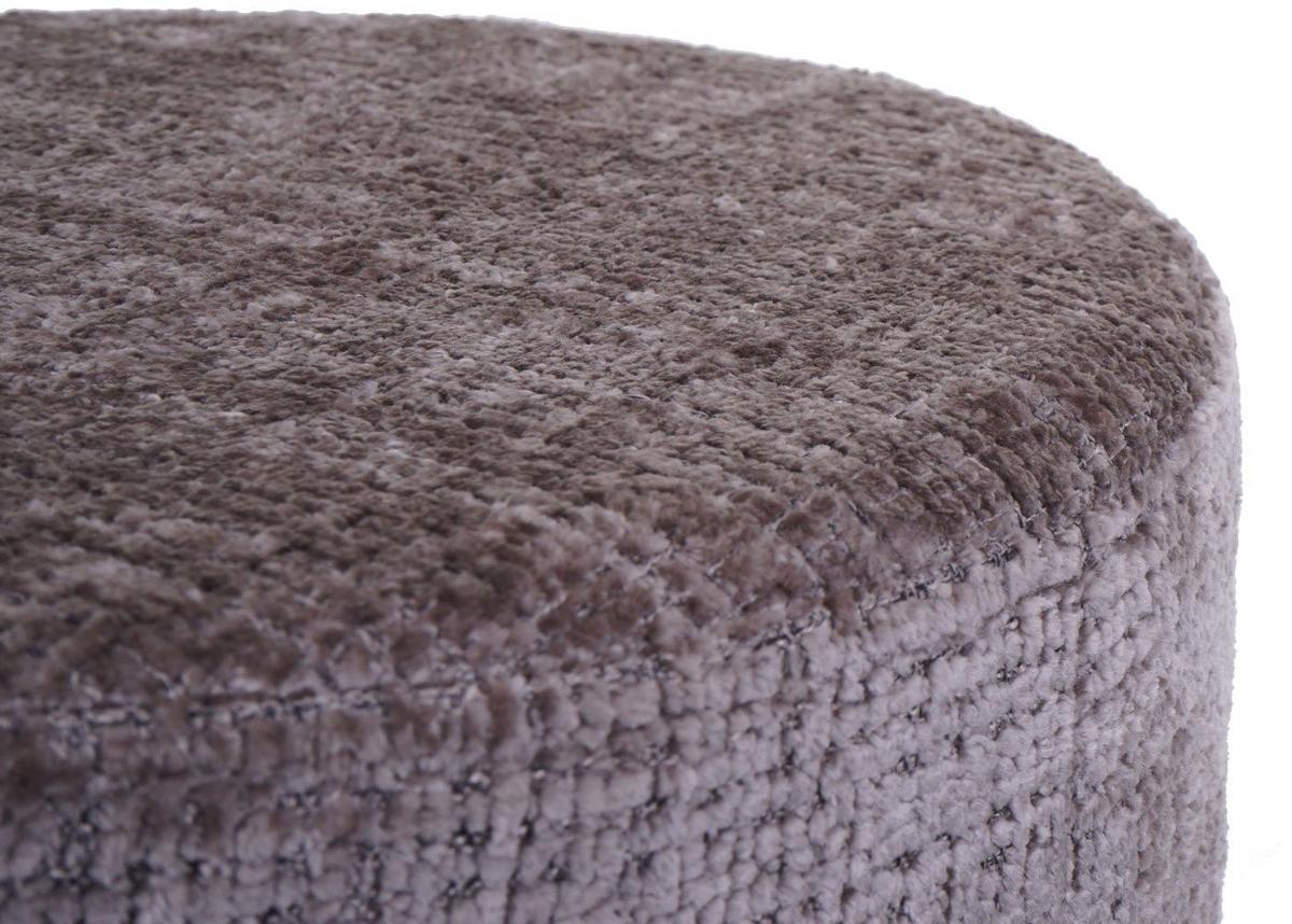HOCKER Braun - Braun, Textil (37/57/37cm) - MCW