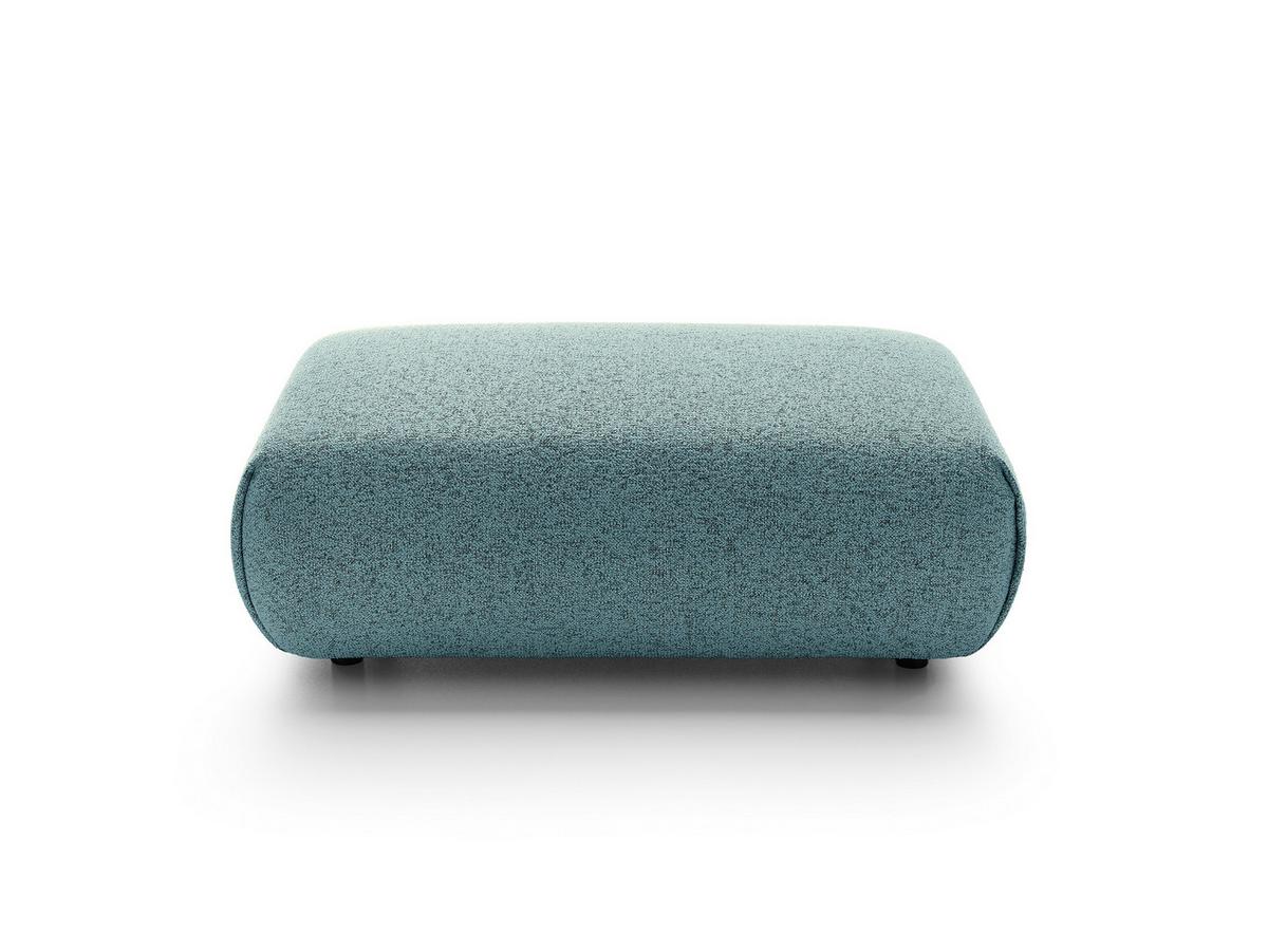 MASSENO Sitzhocker ZEST, Modern Polsterhocker, Fußhocker Blau - Blau, Holzwerkstoff/Kunststoff (70/42/113cm) - MASSENO