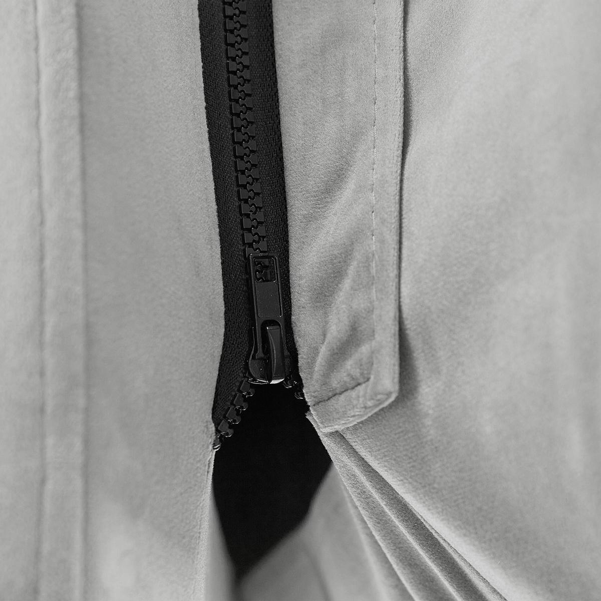 POLSTERBETT 180/200cm Grau Melle - Grau, Textil (180/200cm) - Beliani