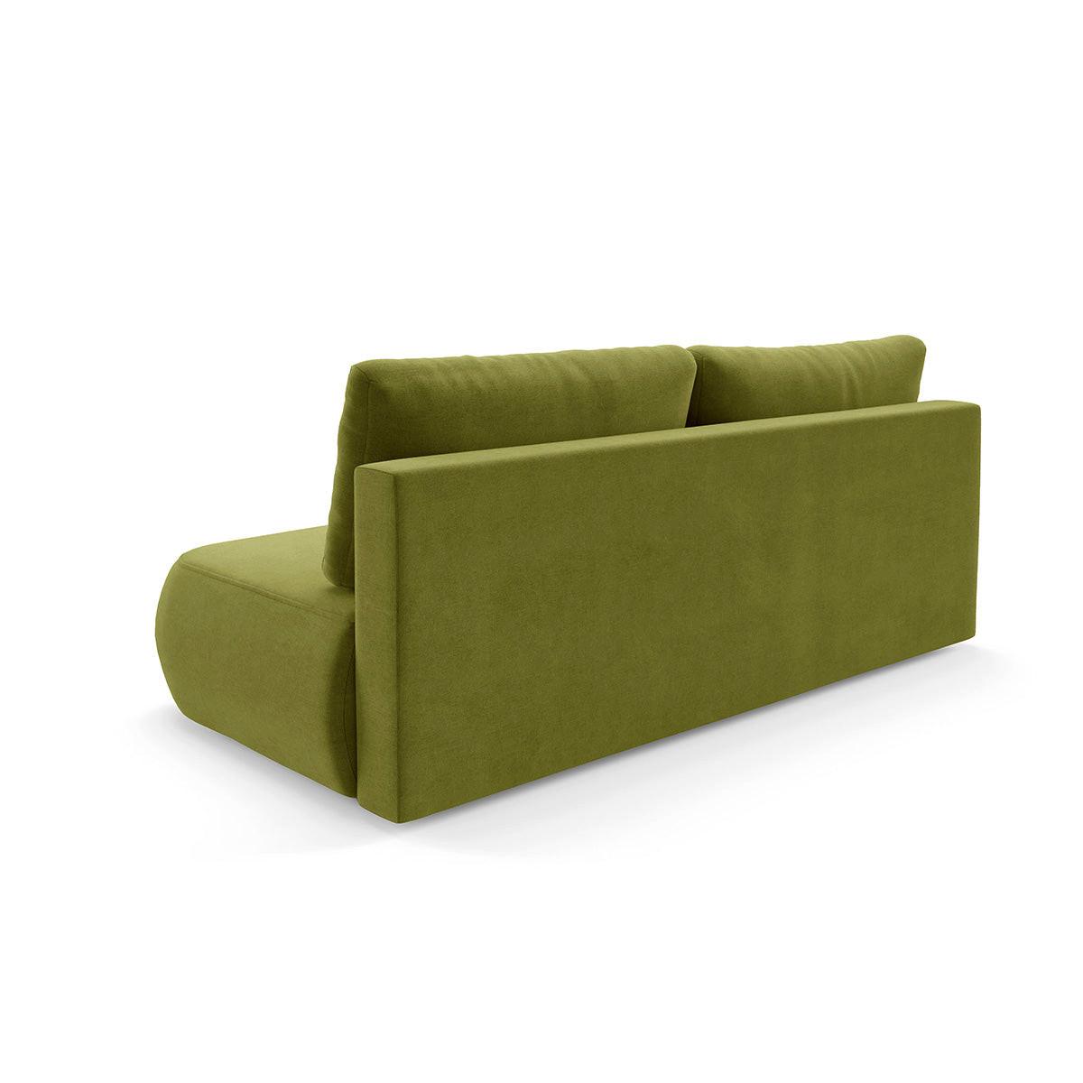 SOFA Antonio 3 Sitzplätze Grün - Grün, Holz (210/82/106cm) - Petits-meubles