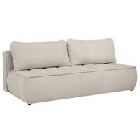 SCHLAFOSOFA Doris mit Schlaffunktion und Bettkasten, DL-System, Beige - Greige, Textil (210/88/100cm) - Beautysofa