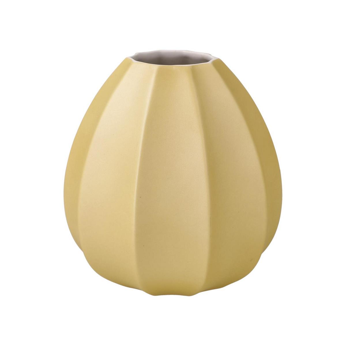 VASE Concave Colori champagner 16 cm - Champagner, Keramik (16cm) - Goebel