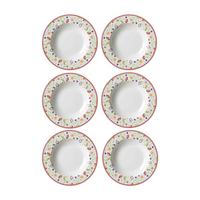 SUPPENTELLER Shanti bunt ø 22.0 cm 6er Set - Multicolor, Keramik (22cm) - Ritzenhoff Breker