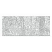 GLASPLATTE für Kamin 125x50 cm - Grau, Glas (125/50/0.4cm) - TULUP