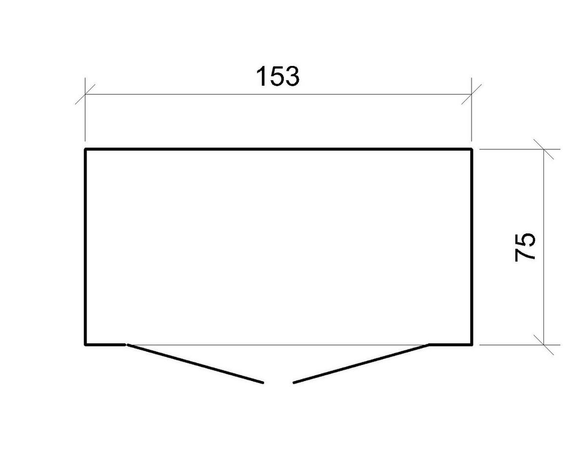 MÜLLTONNENBOX 2er 240L, M980A-CAVERN STEEL, aus wetterfestem LP Smartside Holz - Anthrazit, Holz (153/159/75cm) - Timbela