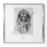 BILDERRAHMEN 50x50 cm Silberfarbig - Silberfarben, Kunststoff (52/52/1.3cm) - TULUP