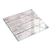 GLASPLATTE 60x52 cm Holzwand - Beige, Glas (60/0.4/52cm) - TULUP
