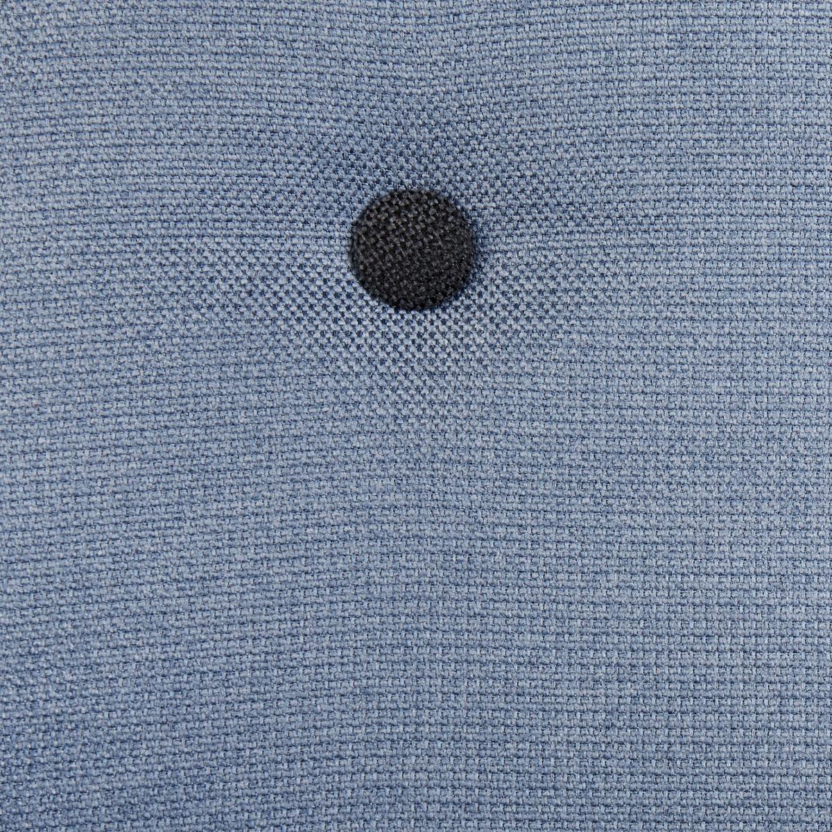 KINDERSESSEL Nilpferd Stoff Blau Maribo - Blau, Textil (61/59/44cm) - Beliani