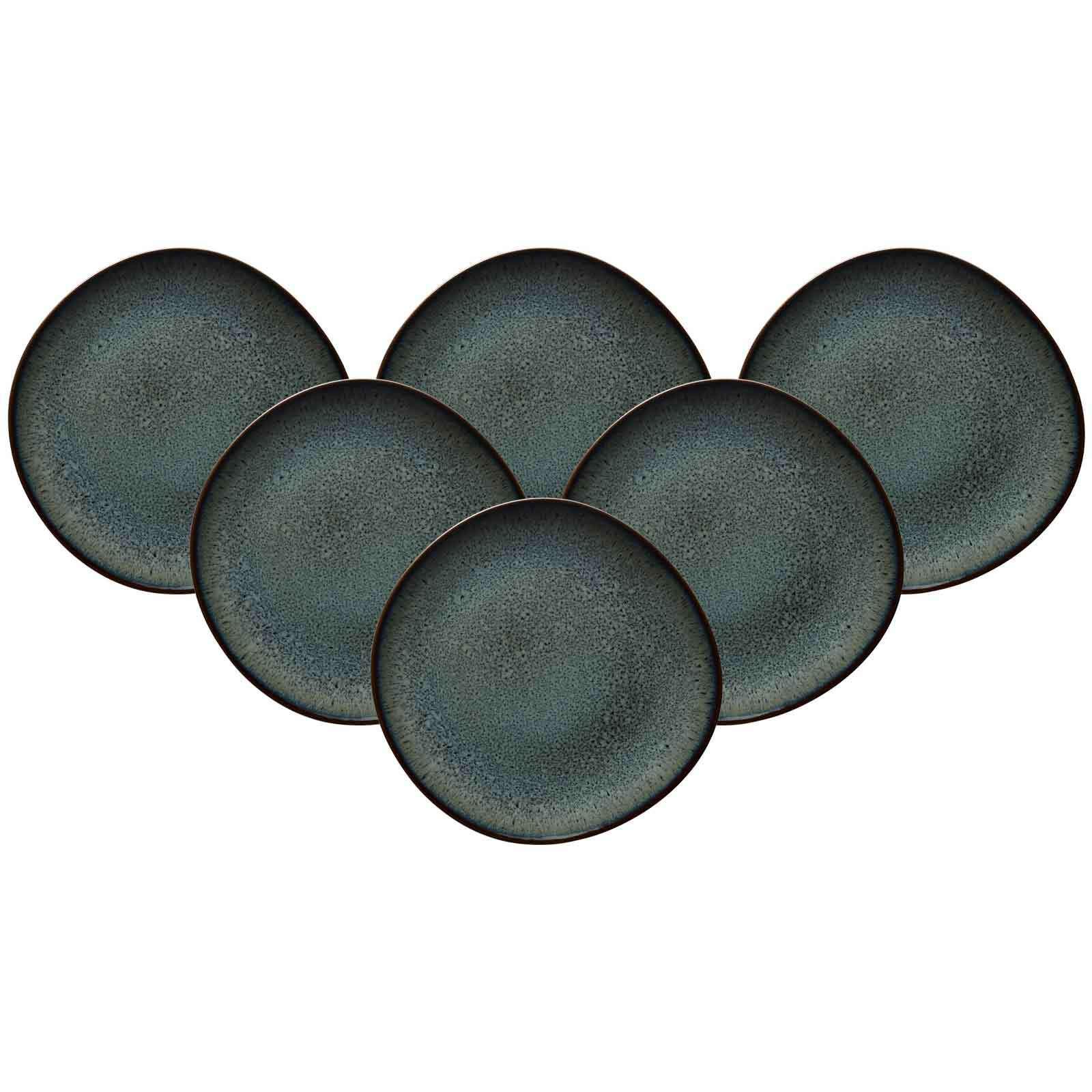 FRÜHSTÜCKSTELLER Lave Gris ø 23 cm 6er Set - Grau, Keramik (23cm) - like.Villeroy & Boch