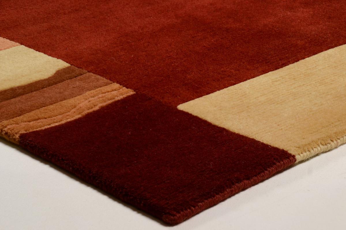 WOLLTEPPICH Avanti 40x60 cm - Rot, Textil (40/60cm) - THEKO