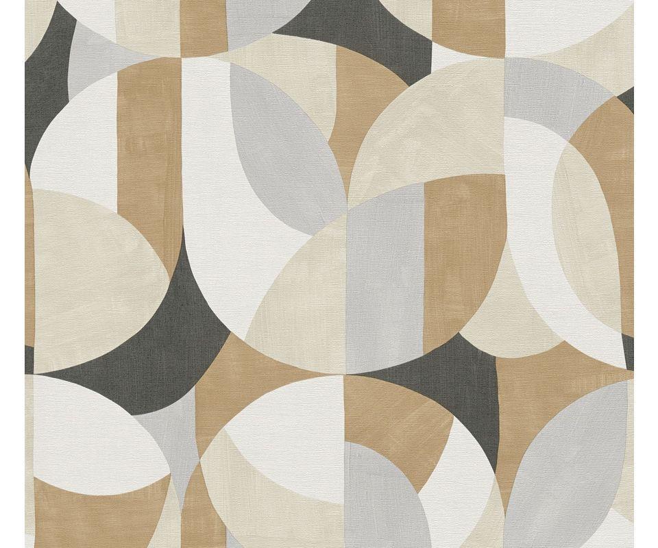 VLIESTAPETE Weiß 53/1005 cm - Beige, Textil (53/1cm) - KUNSTLOFT