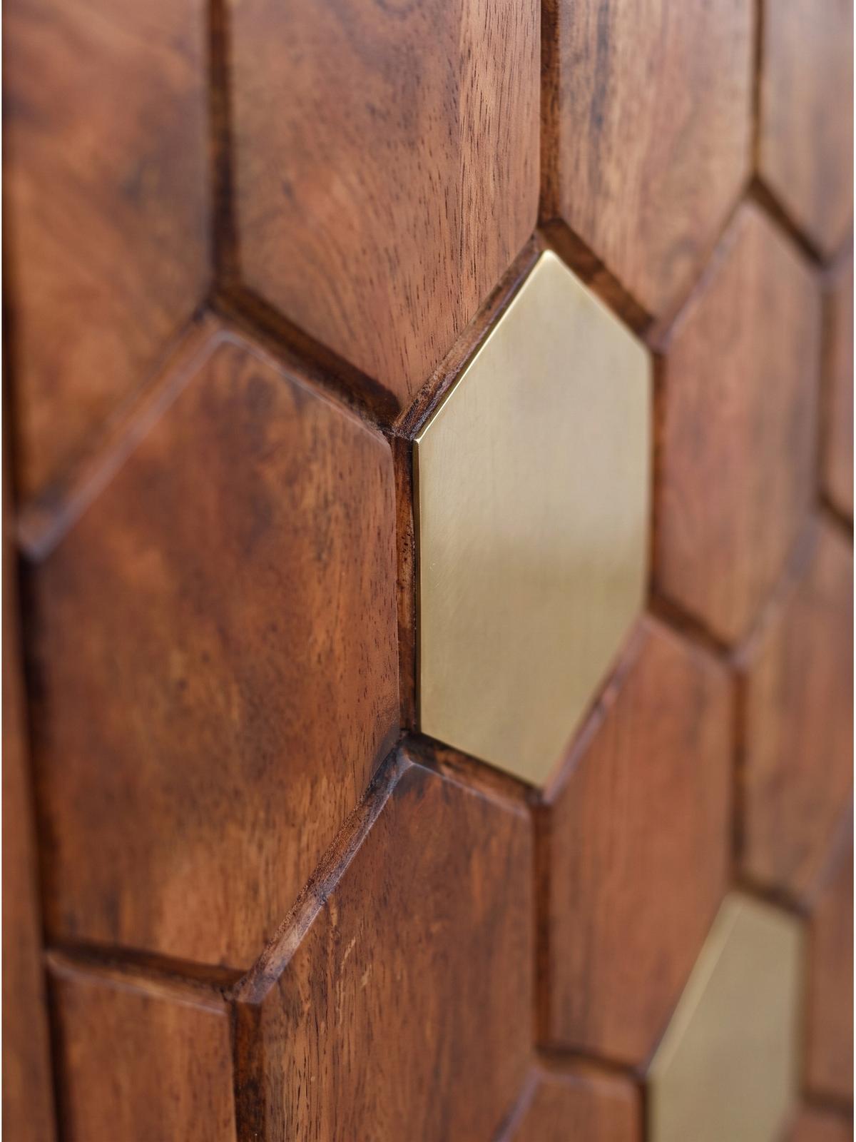 HAUSBAR ARENZANO, Akazie Massivholz, Dunkelbraun, 75 x 46 x 96 cm - Dunkelbraun/Braun, Akazienholz/Holz (75/96/46cm) - KADIMA DESIGN