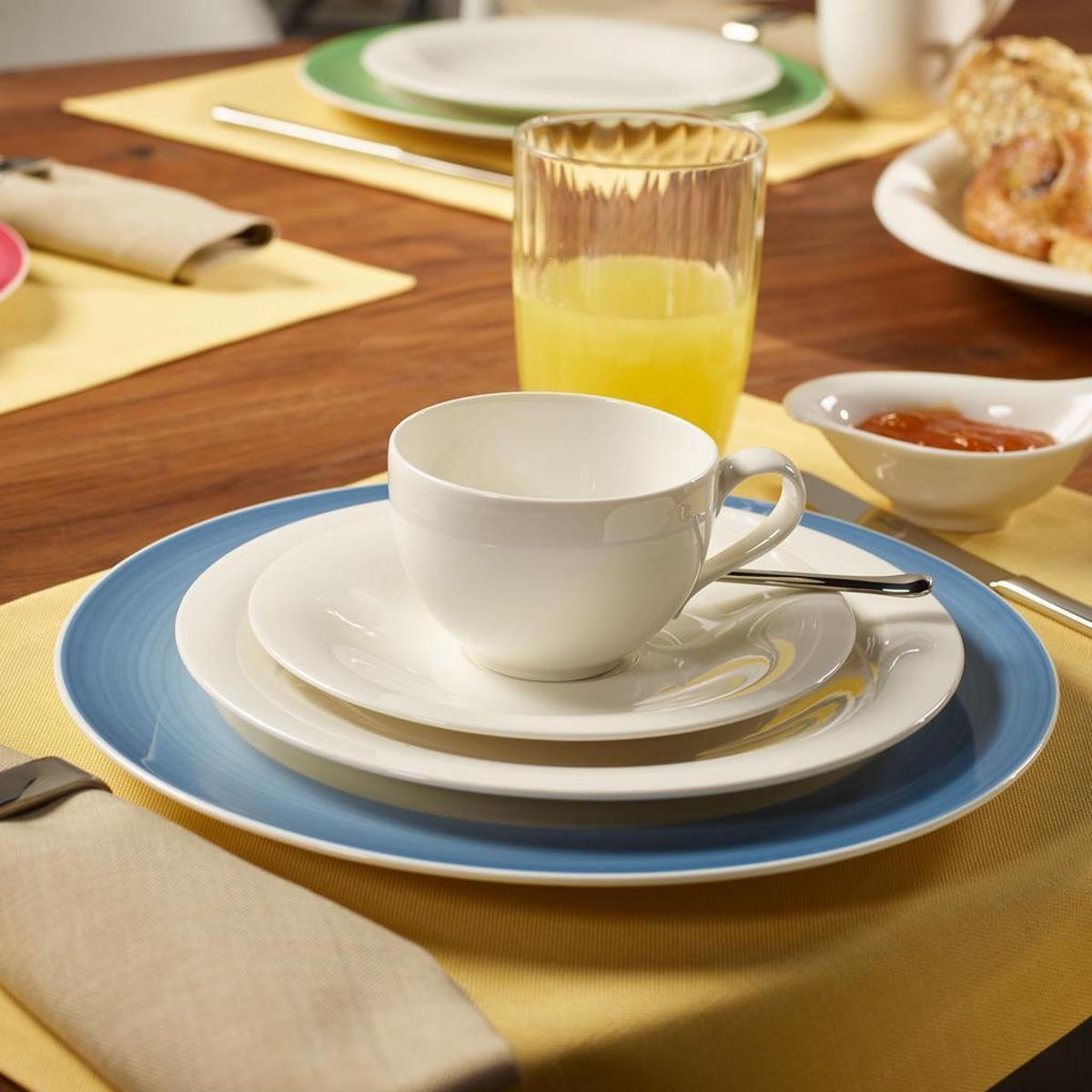KAFFEEUNTERTASSE New Cottage Basic weiß ø 16,7 cm - Weiß, Keramik (16.7cm) - Villeroy & Boch