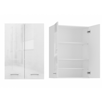 BADEZIMMERSCHRANK Weiß 64/90/30 - Weiß, Holzwerkstoff (64/90/30cm) - RAUMHIRSCH FURNITURE