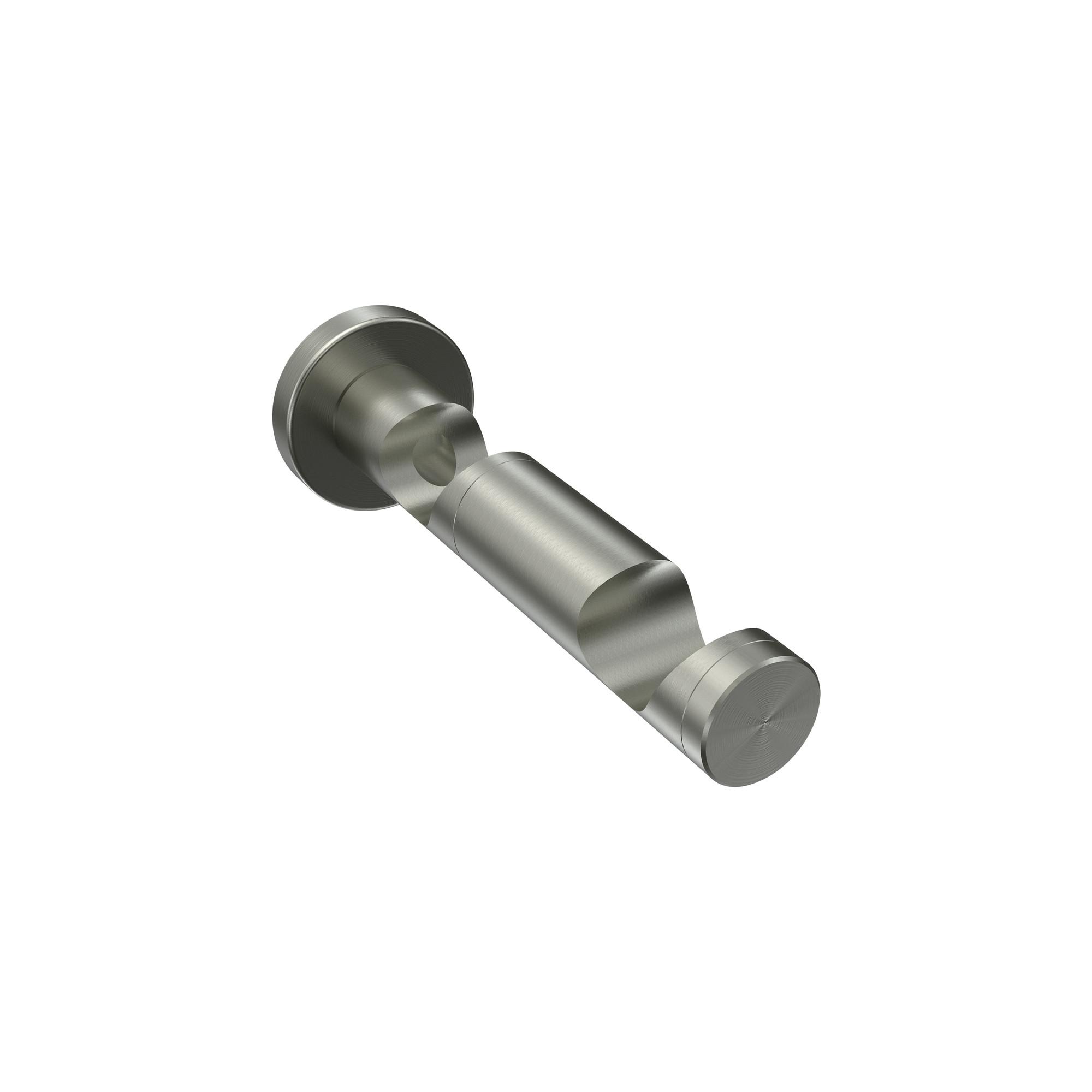 TRÄGER FÜR GARDINENSTANGEN 20 mm Ø, Perfecta 2-läufig, Edelstahl - Edelstahlfarben, Metall (11.7/3.8/3.8cm) - INTERDECO
