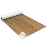 MÖBLAUFKLEBER 100x50 cm braun - Dunkelbraun, Kunststoff (50/0.1/100cm) - Wallfluent