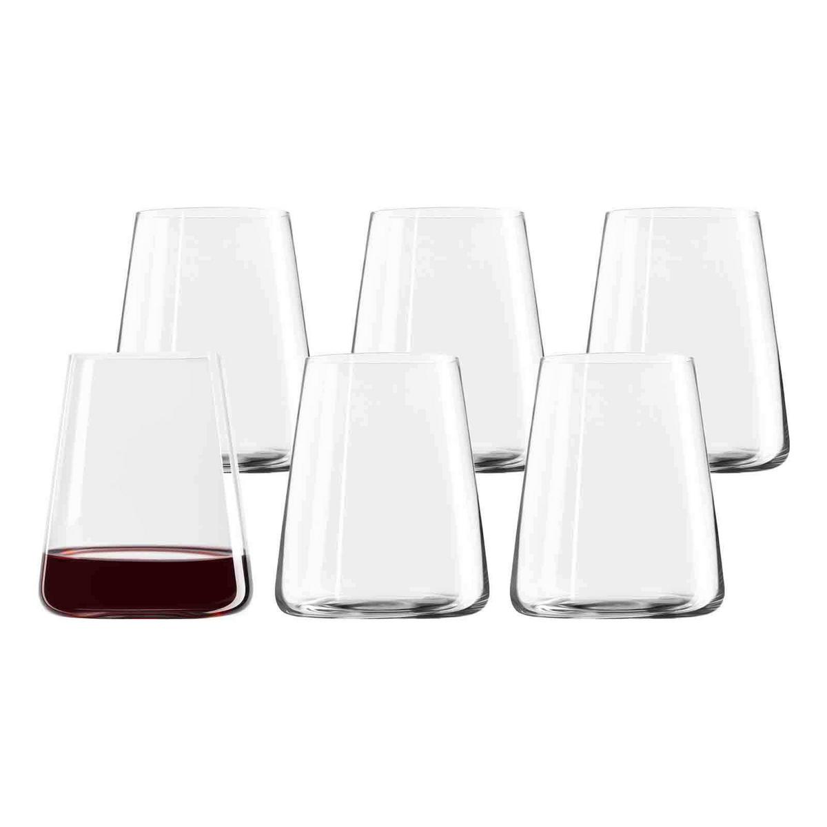 ROT- UND WEISSWEINBECHER Power transparent 12er Set - Transparent, Glas (0.001L) - Stölzle Lausitz