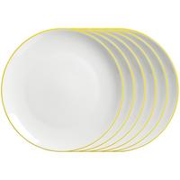 SPEISETELLER Adela gelb ø 26,5 cm 6er Set - Gelb, Keramik (26.5cm) - Ritzenhoff Breker