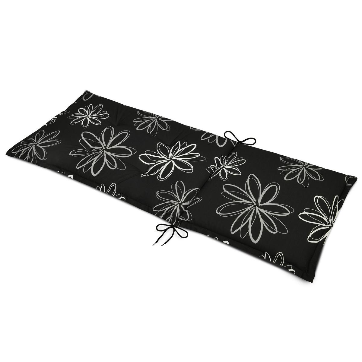 HOCHLEHNERAUFLAGE Flores 120/50/6cm Ornamente - Multicolor, Textil (50/6/120cm) - Beautissu 