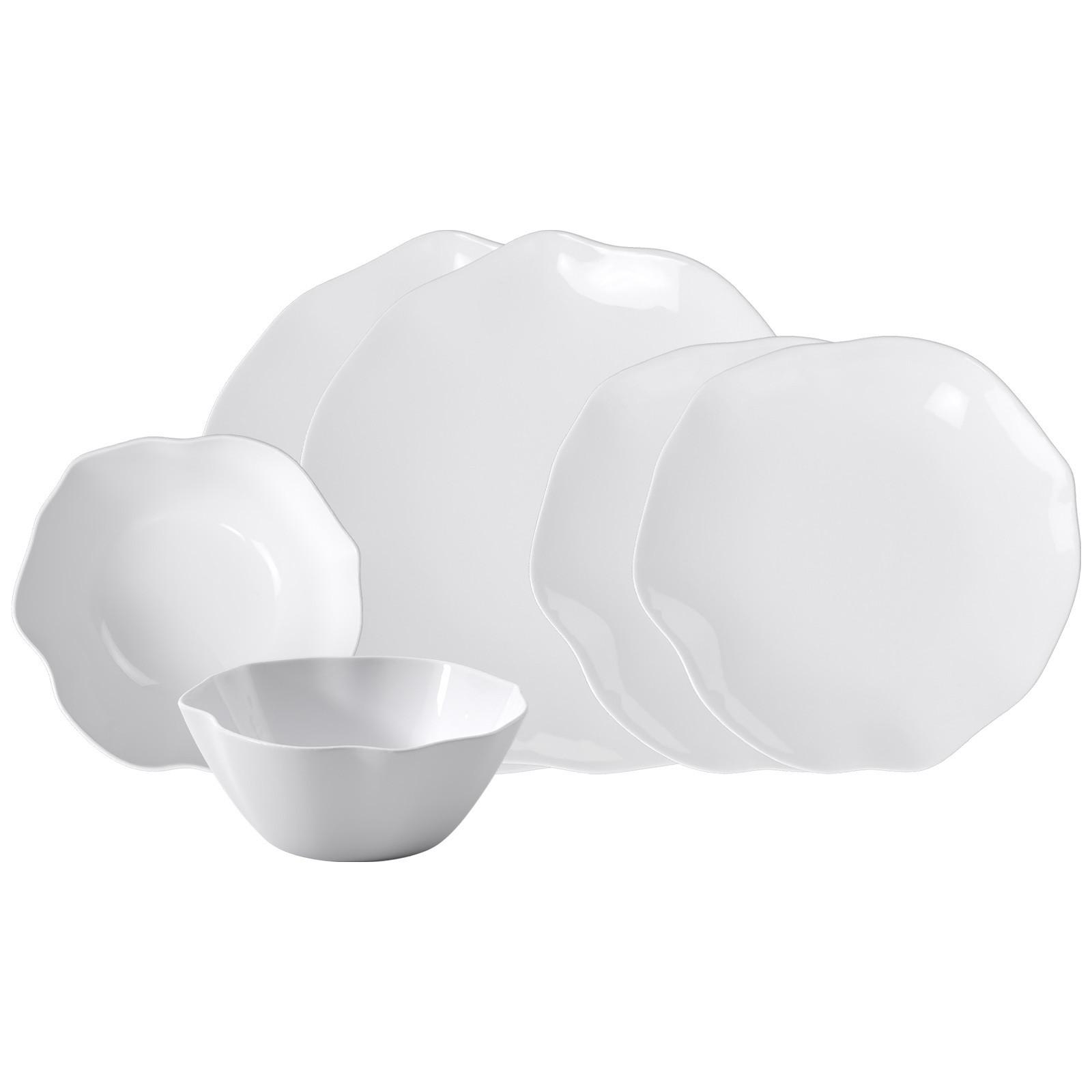 BASIC-SET Pura weiß 6-tlg. - Weiß, Keramik (2/2/2cm) - Villeroy & Boch