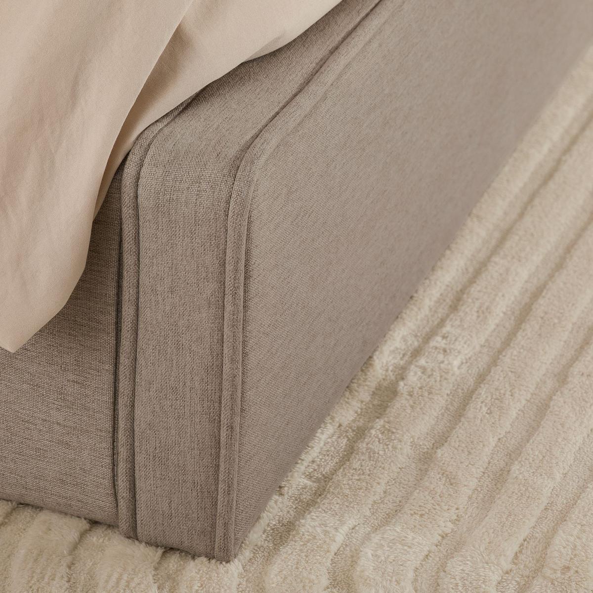 POLSTERBETT MARINI 140X200 CM - Greige, Textil (140/200cm) - IDIMEX