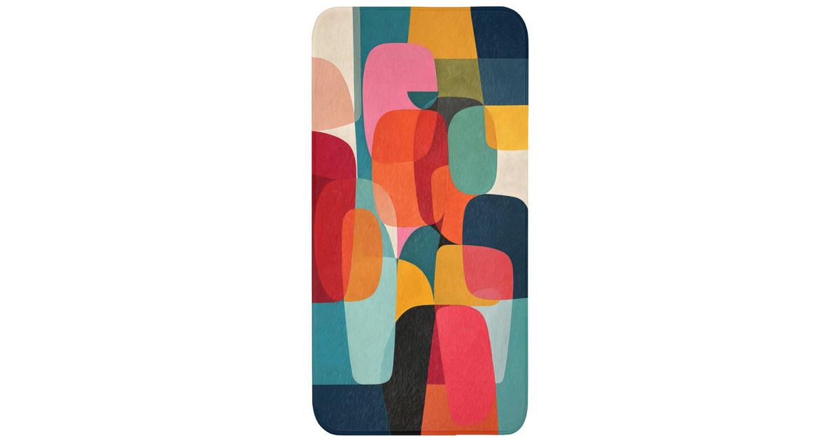 OnlyWow WC-VORLEGER Formen - Bunt - Abstrakt - Flugzeuge ...