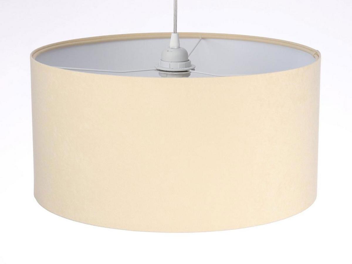 HÄNGELEUCHTE Weiß 30/20 cm - Beige/Weiß, Kunststoff (30/0.45/20cm) - ONZENO