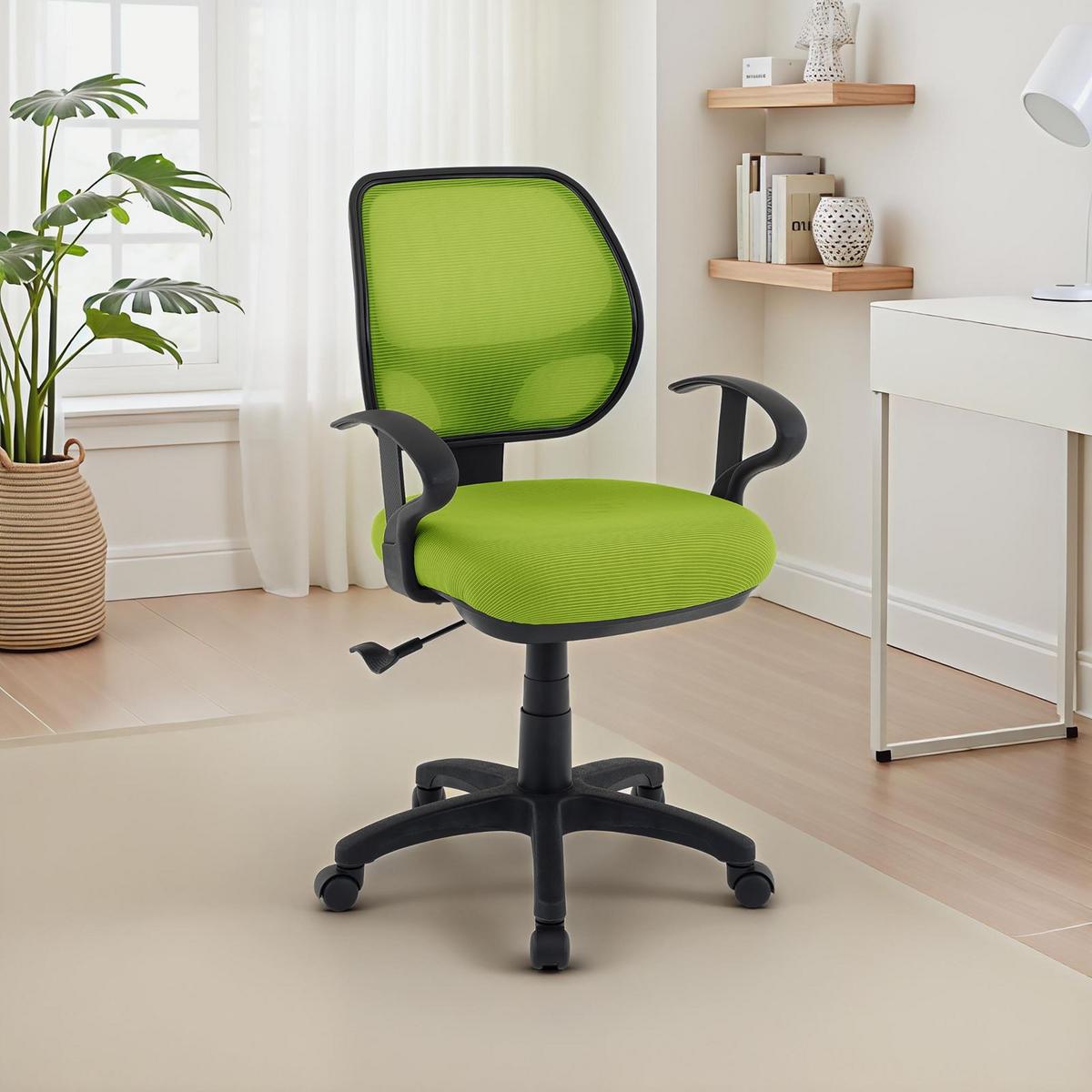 KINDERDREHSTUHL COOL-1 grün - Grün, Textil (58/97/58cm) - IDIMEX