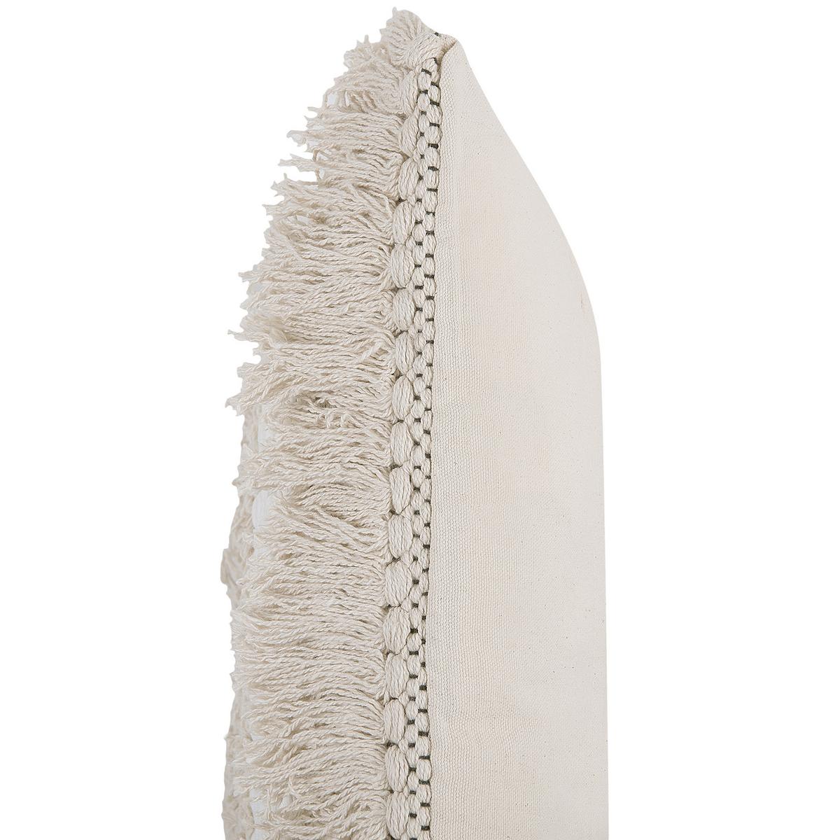 DEKOKISSEN 2er-Set Hellbeige 45/45 cm Villur - Beige, Naturmaterialien/Textil (45/45cm) - Beliani
