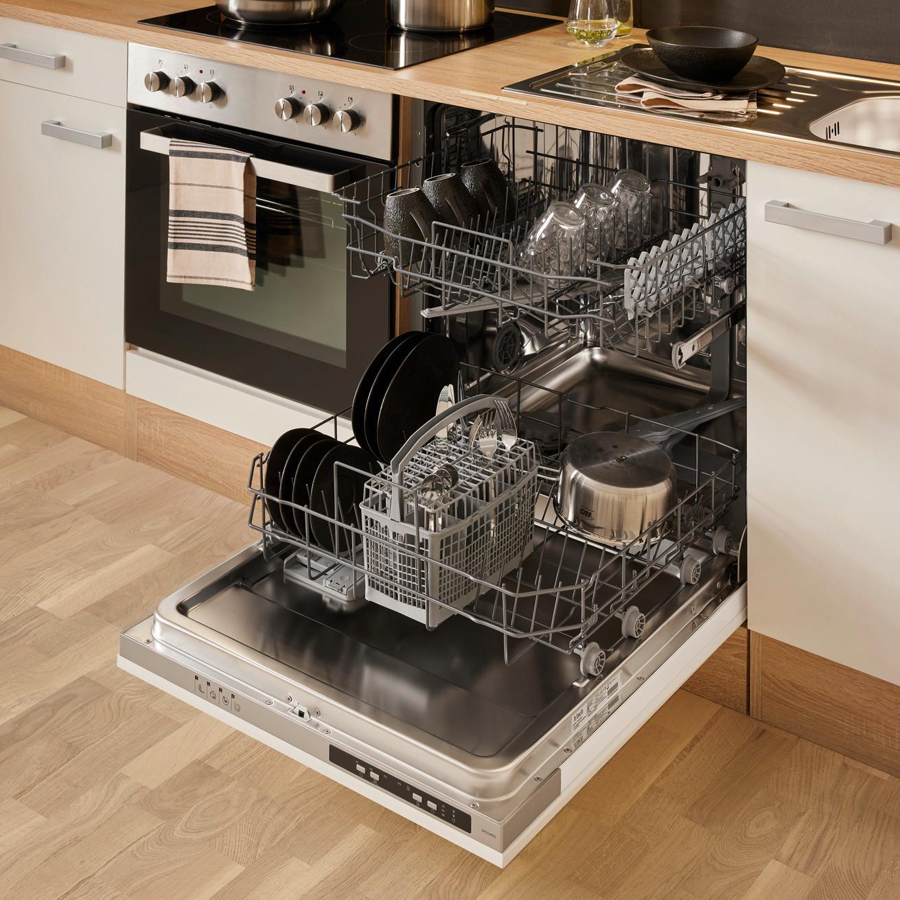 Küchenblock mit integriertem Geschirrspüler Detailbild