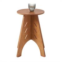 BEISTELLTISCH mit Zapfenverbindungen Braun - Braun, Holz (33/33/49cm) - SoBuy