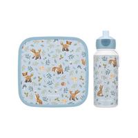 LUNCHSET XL Campus (2025) Forest Friends - Weiß/Hellblau, Kunststoff (2/2/2cm) - Mepal