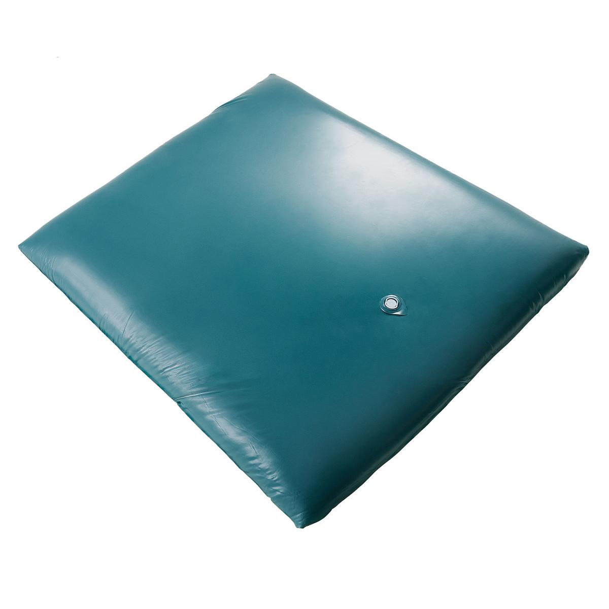 WASSERBETTMATRATZE Voll beruhigt 140/200/20 cm Mono - Blau, Textil (200/160/20cm) - Beliani