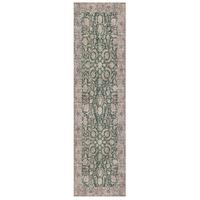 TEPPICH Waschbar HURST, orientalisch, Grün, 60 x 230 cm - Grün, Textil (230/60cm) - KADIMA DESIGN