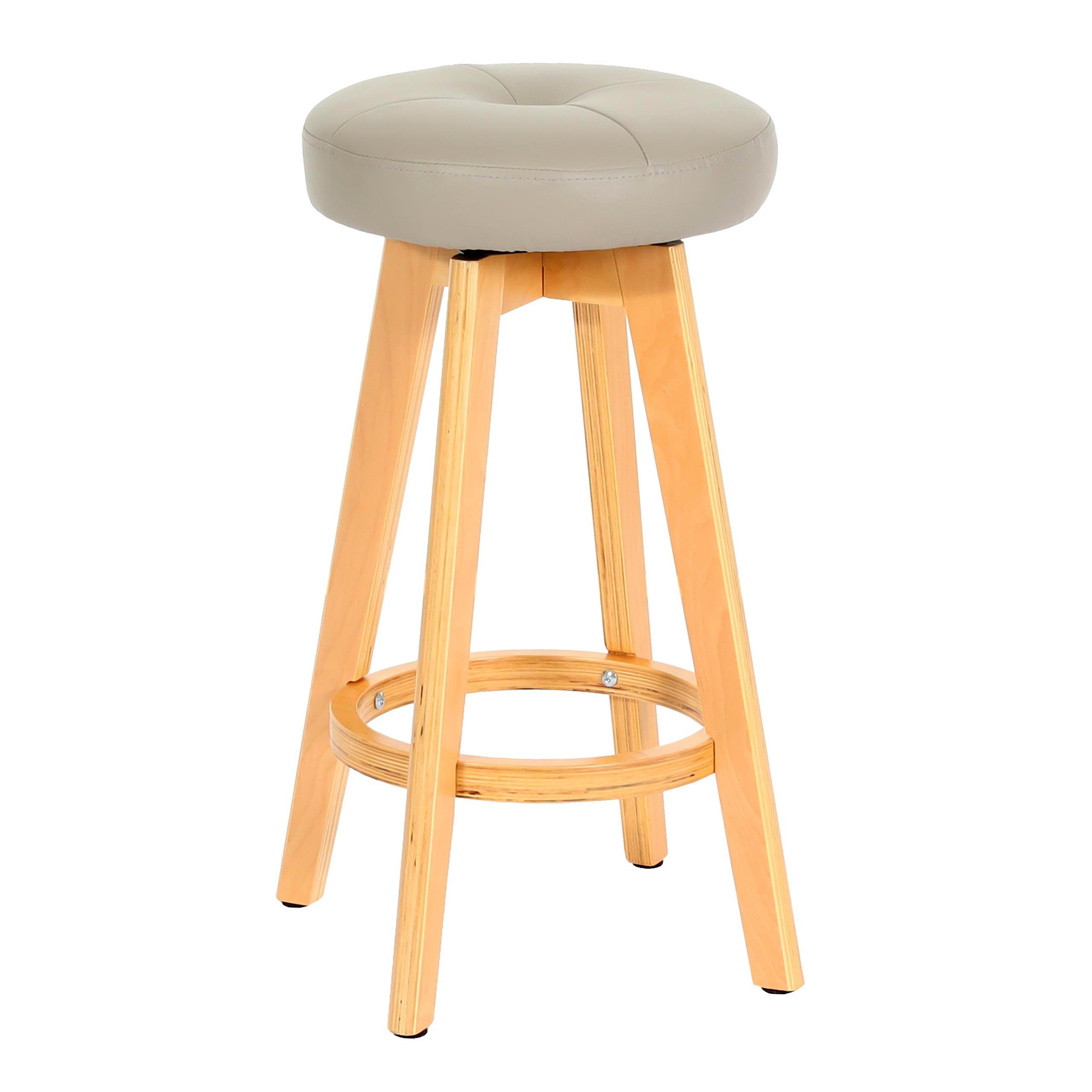 BARHOCKER taupe - Taupe, Holz (45/67/45cm) - MCW