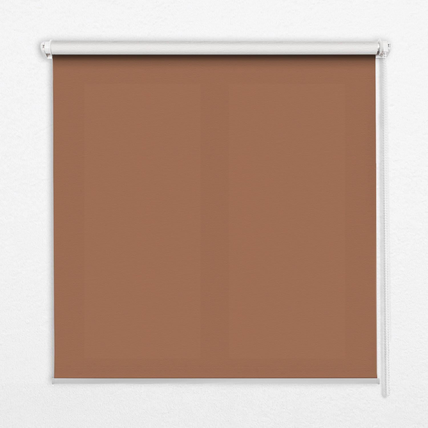 INNENROLLO - Fensterrollo - Rollo - 80x140 cm - Braun - Braun, Kunststoff (80/140/0.5cm) - TULUP