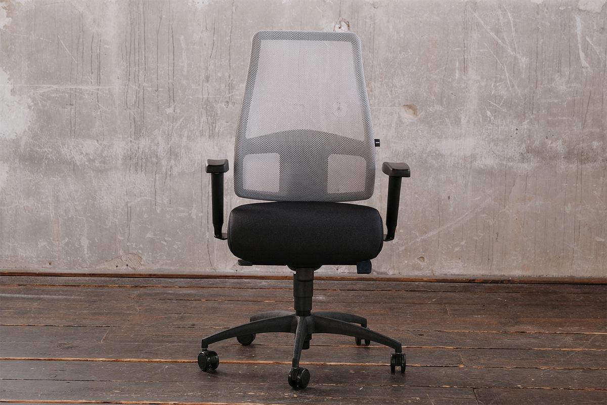 BÜROSTUHL RINO Schwarz Kunststoff Höhenverstellbar - Schwarz, Kunststoff (70/113/70cm) - KAWOLA