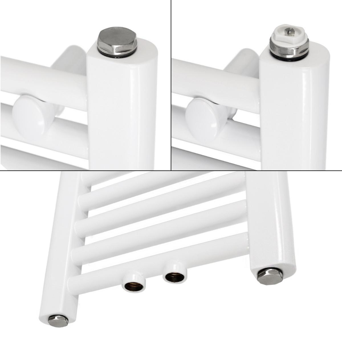 BADHEIZKÖRPER - Weiß, Metall (60/150/3cm) - LuxeBath