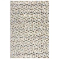 TEPPICH COQUET, mit Kreuz Muster, Erdtöne-Bunt, 200 x 290 cm - Beige, Textil (290/200cm) - KADIMA DESIGN