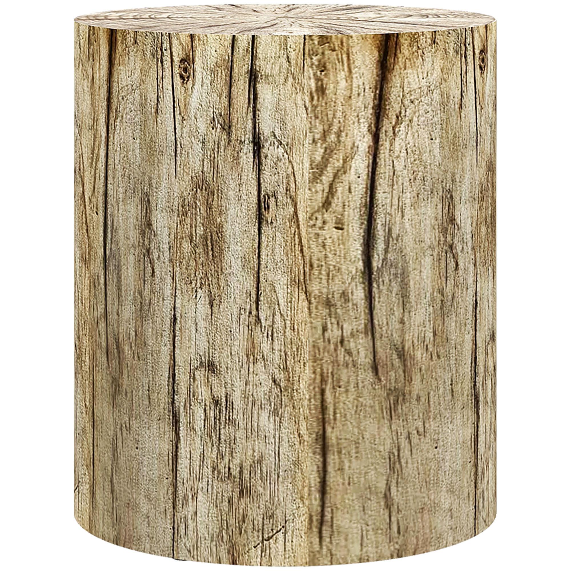BEISTELLTISCH, Beton, Naturholz - Naturfarben, Kunststoff (37/37/43cm) - HOMCOM