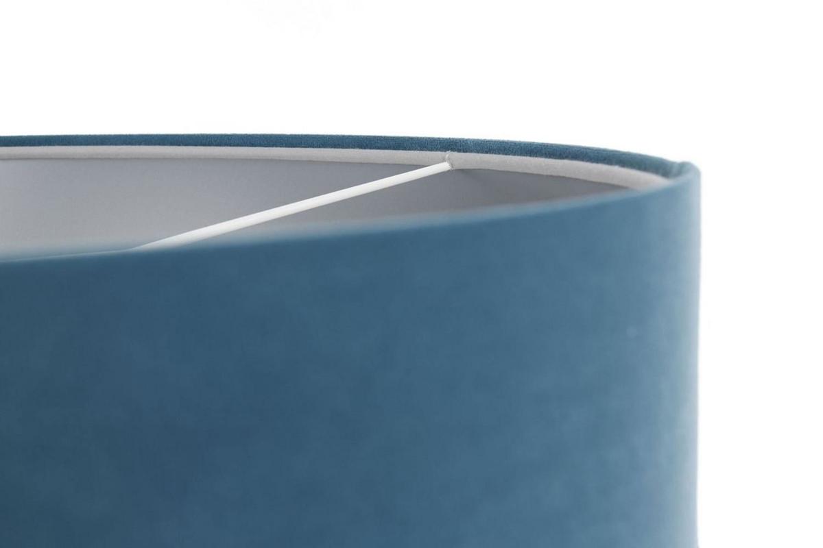 HÄNGELEUCHTE Blau 60/30 cm - Blau/Silberfarben, Kunststoff (60/1/30cm) - ONZENO