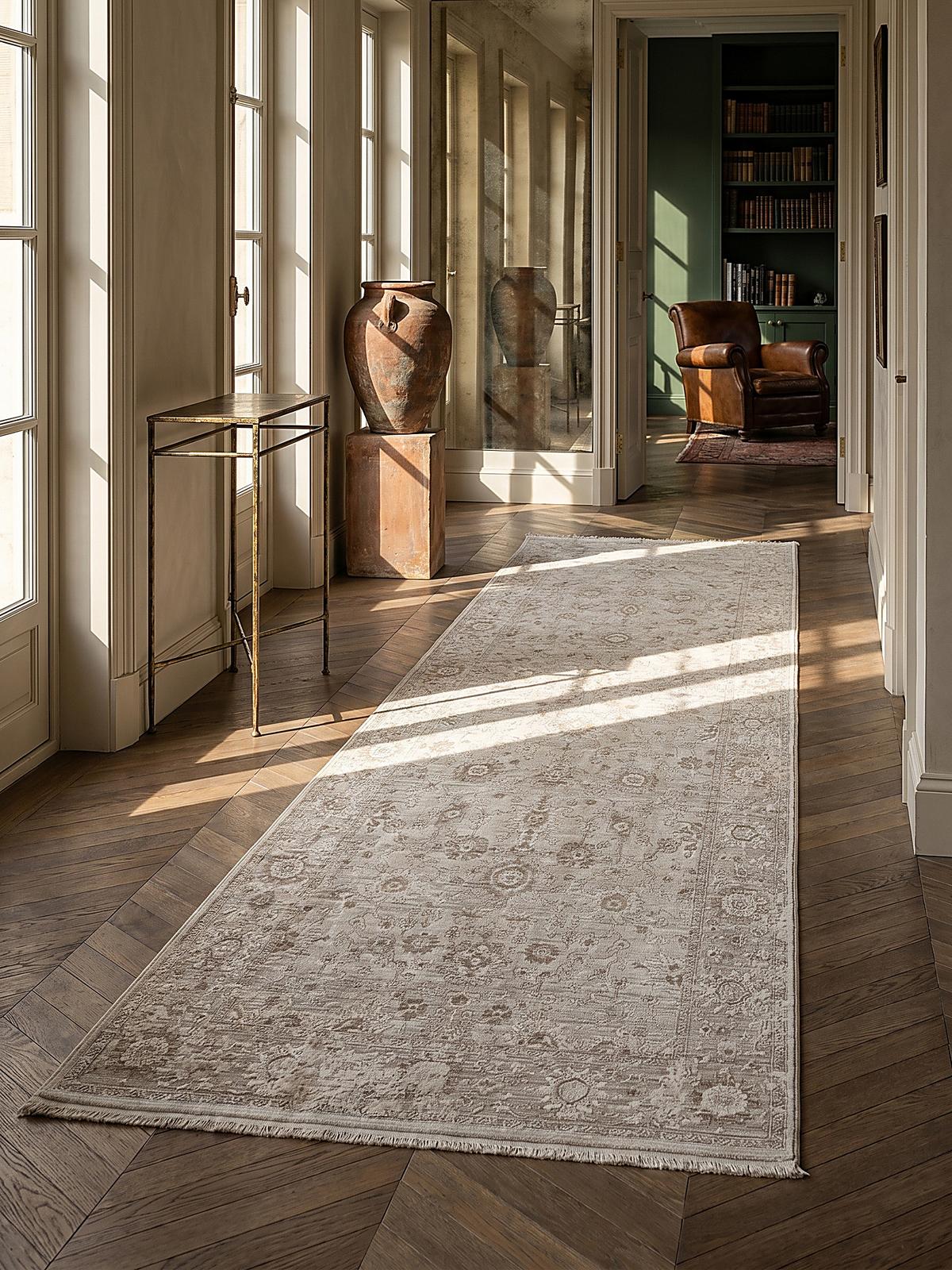 TEPPICHLÄUFER Orientalisch SCRIVIA Polypropylen Beige 80 x 150 cm - Beige, Textil (80/150cm) - KADIMA DESIGN