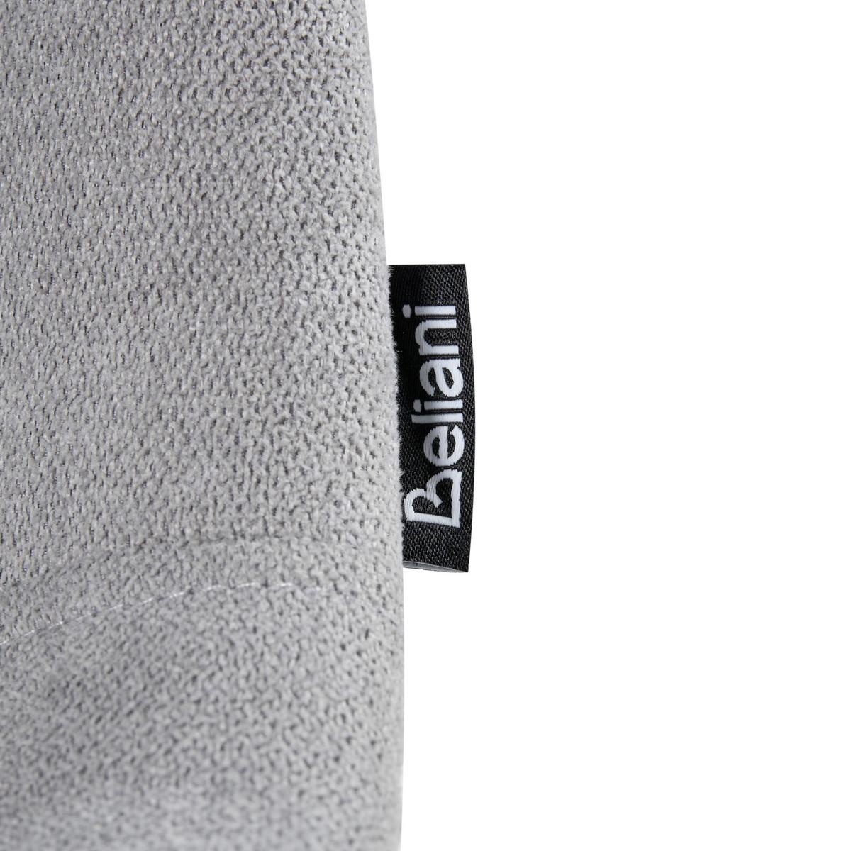 ESSZIMMERSTUHL 4er-Set Grau Tiller - Schwarz/Grau, Textil (54/84/53cm) - Beliani