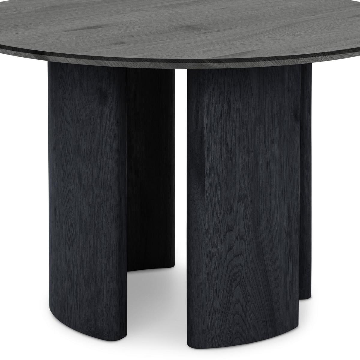 ESSTISCH ARVIKA schwarz - Schwarz, Holzwerkstoff (120/120/76cm) - IDIMEX