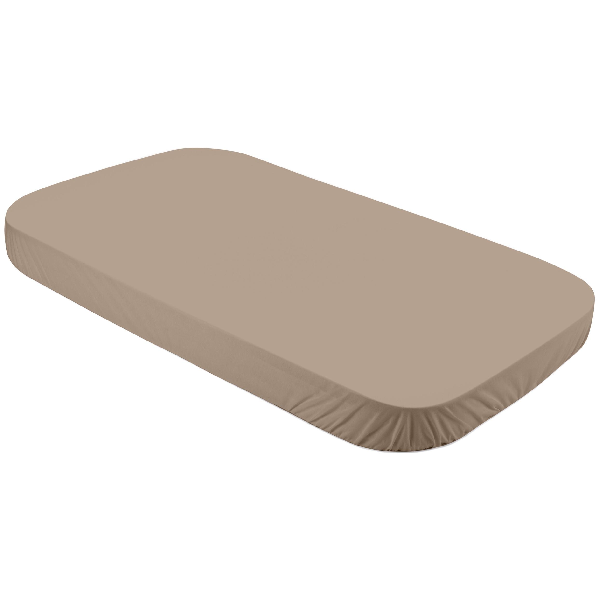 BABY Spannbettlaken 7in1 - Taupe, Textil (73/124cm) - waldin