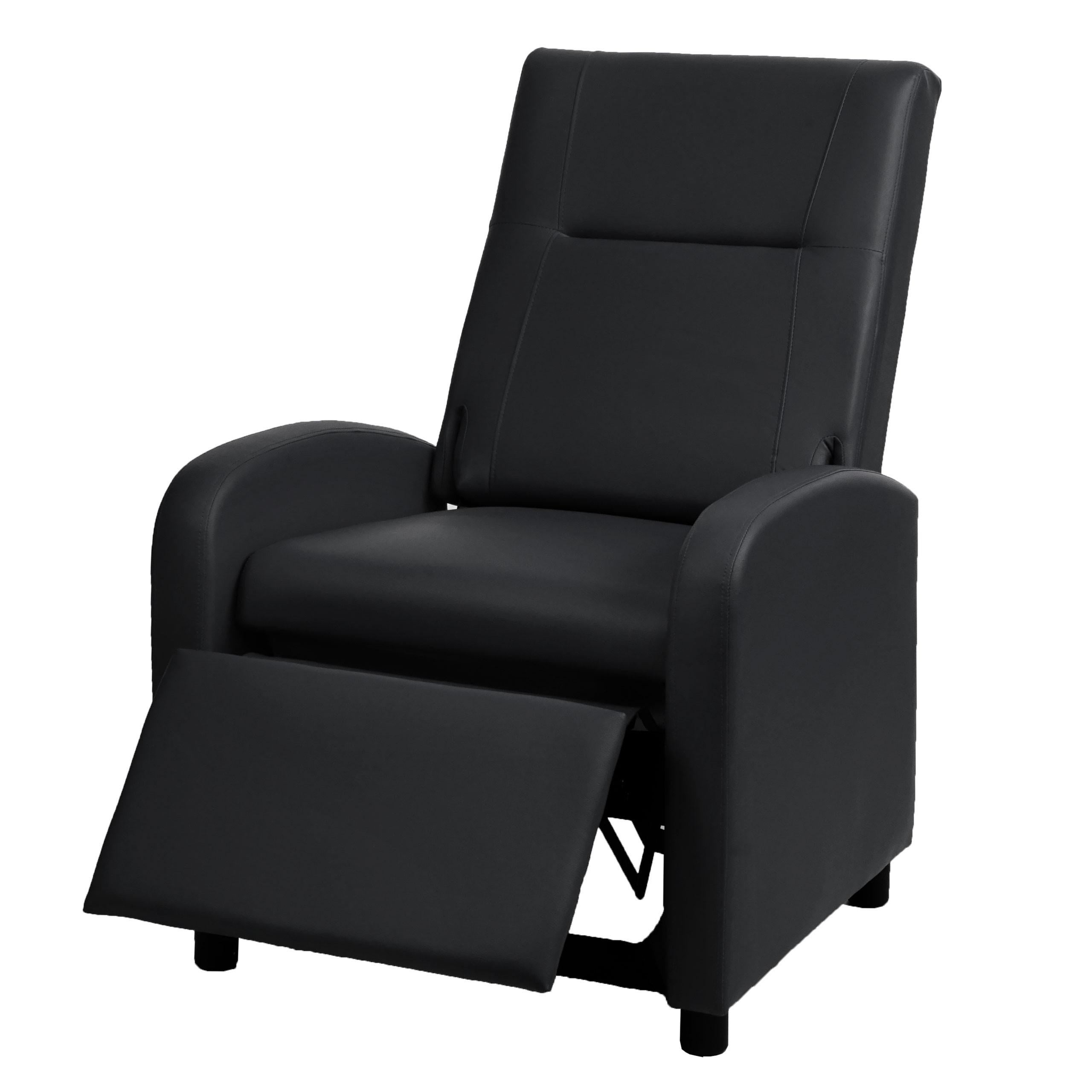 RELAXSESSEL Schwarz - Schwarz, Textil (70/99/75cm) - MCW