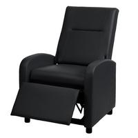 RELAXSESSEL Schwarz - Schwarz, Textil (70/99/75cm) - MCW