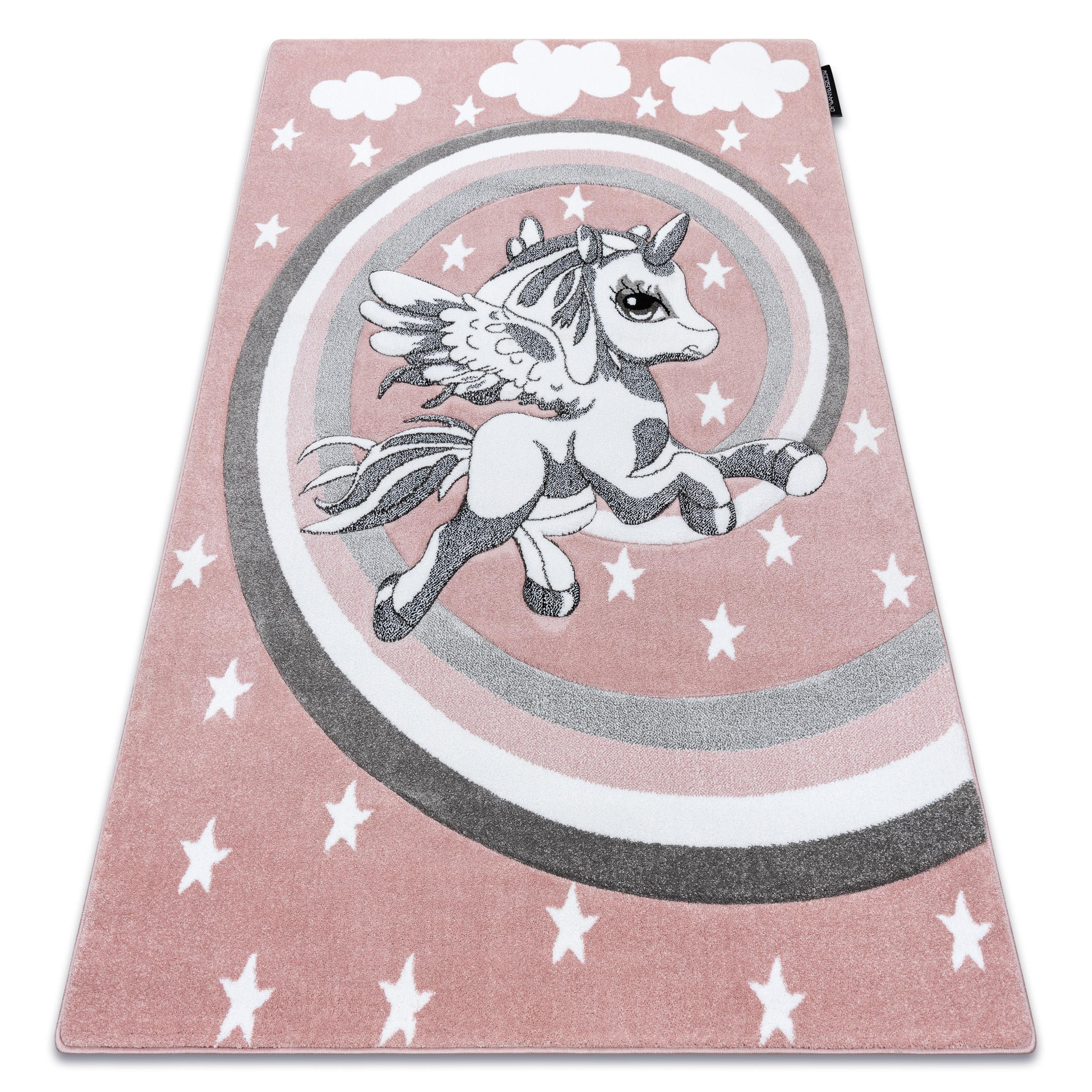 TEPPICH Petit 140/190 cm - Pink, Textil (140/190cm) - rugsX
